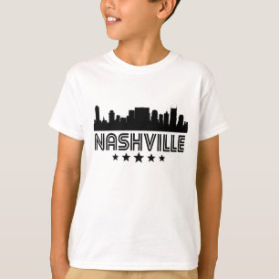 Retro Nashville Skyline T-shirt