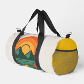 Retro Natuur Sunset -  Mountain Plunjezak (Rechterhoek)