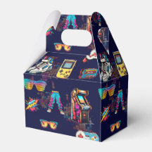 Retro  Neon 80's Pattern