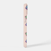 Retro Neon Audio Cassettebandje Patroon iPhone 15 Hoesje (Rechterkant)