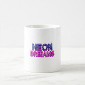 Retro Neon Dreams Star Icon Mug (Centre)
