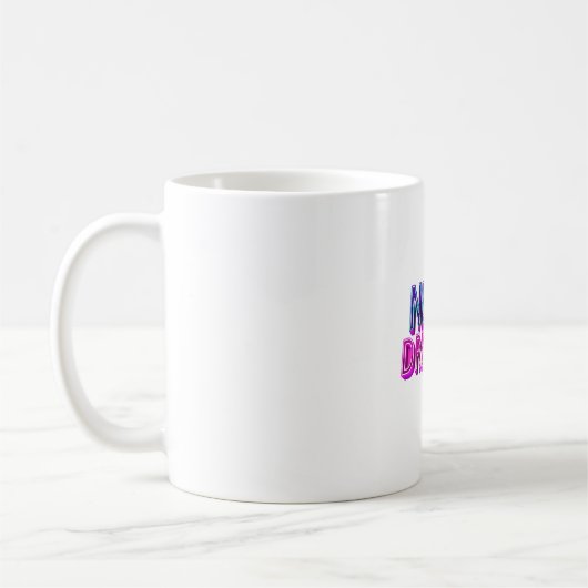 Retro Neon Dreams Star Icon Mug (Gauche)