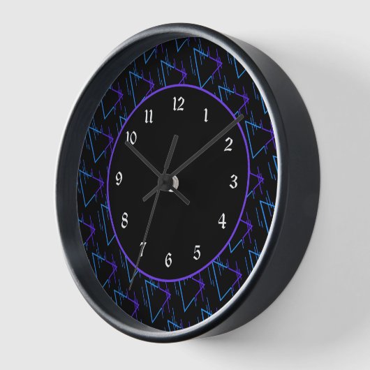 Retro Neon Geometric Pattern 2 (Hoek)