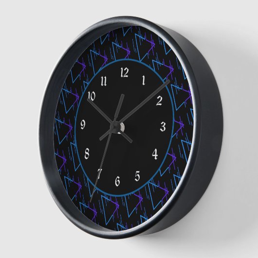 Retro Neon Geometric Pattern 2 (Hoek)