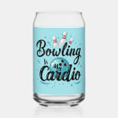 Rétro Néon "Le Bowling Est Mon Cardio" Bowling Drô (Verso)
