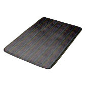 Retro Neon Lines Retro Stijl Badmat (Gekanteld)