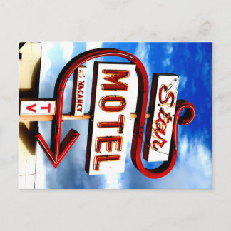 Retro Neon Sign Briefkaart