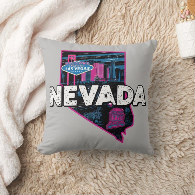 Retro Nevada Silhouette Kussen (Deken)