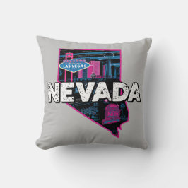 Retro Nevada Silhouette Kussen