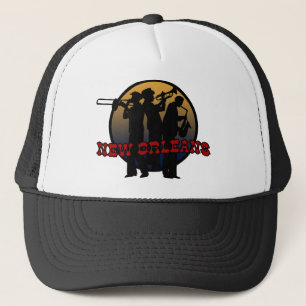 Retro New Orleans Jazz Trucker Pet
