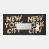 Retro New York City Typographie (Clavier et souris)