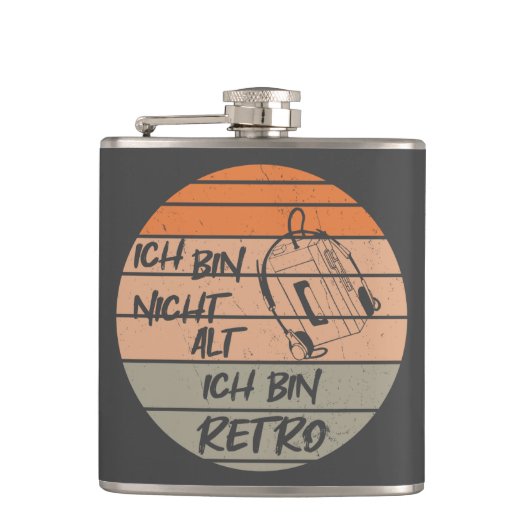 retro nicht alt, kassenttenplayer heupfles (Voorkant)