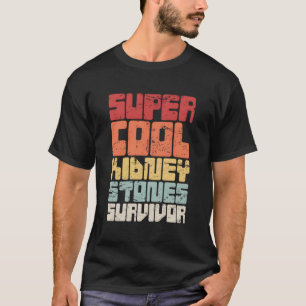 Retro - Niersteen Chirurgie Gift Grappige Nierstop T-shirt