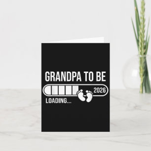 Retro Nieuwe Vader Est 2026 Vaderdag Opa wordt 20 Kaart
