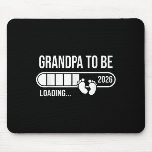 Retro Nieuwe Vader Est 2026 Vaderdag Opa wordt 20 Muismat