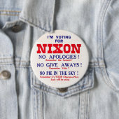 Retro Nixon Anti-JFK Button (In situ)