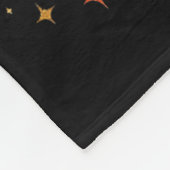 Retro No Faux King Way Funny Retro Sunflower Crown Fleece Deken (Hoek)