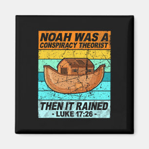 Retro Noach was een complotdenker toen het regende Magneet