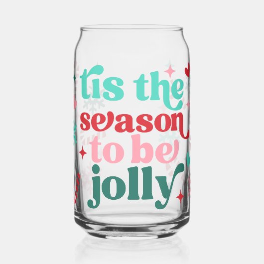 Retro Noël brillant C'est la saison pour être joye (Gauche)