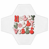 Retro Noël Holly Jolly Vibes Vacances tendance (Plat)