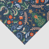 Retro Nordic Christmas Tissuepapier (Detail)