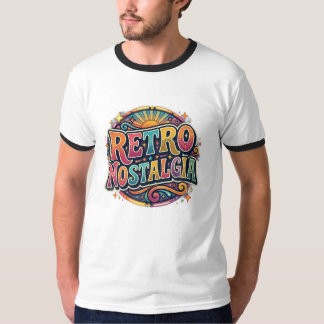 Retro Nostalgie — T-Shirt Ontwerp