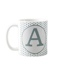 Retro nostalgische groene stippen