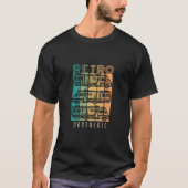 Retro Nostalgische RV Camping T-shirt (Voorkant)