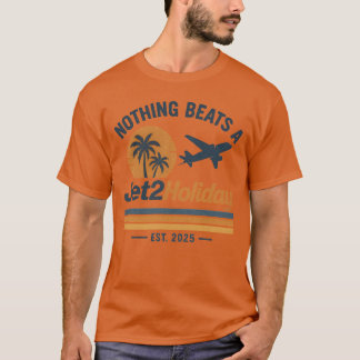 Retro Nothing Beats A Jet2 Holiday Design Vintage T-shirt