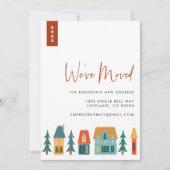 Retro Nouvelle carte de vacances (Devant)