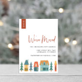 Retro Nouvelle carte de vacances