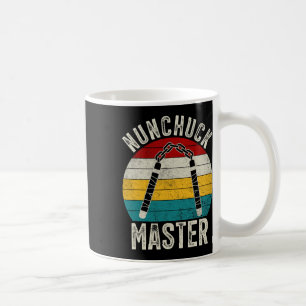 Retro Nunchuck Master Karate Taekwondo Weapon Nunc Koffiemok