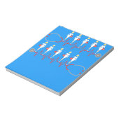 Retro Nurse laptop Notitieblok (Gedraaid)