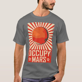 Retro Occupy Mars T-shirt