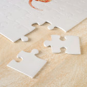 Retro  Octopus Tie Dye Waterverf Paars Legpuzzel (Zijkant)