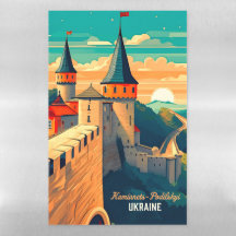 Retro Oekraïense Fort Reis Souvenir