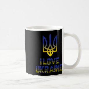 Retro Oekraïne Oekraïense Vlag Trots 4 Koffiemok