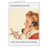 Retro Office - Avis de deux semaines, (Devant)