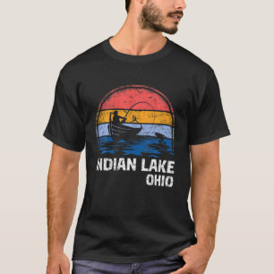  Retro Ohio Indian Lake Vist T-shirt