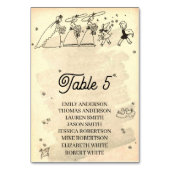  Retro Old 50s Comic Pop Art Rustic Wedding Kaart (Voorkant)