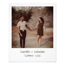 Retro Old Instant Faded Filter foto op maat Afdruk