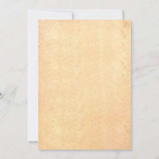 Retro Old Rustic Wedding Save the Date Kaart (Achterkant)