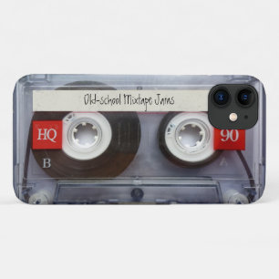 Retro Old School Mixtape Jams Cassettebandje iPhone 11 Hoesje