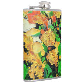 Retro olieverfschilderij: Van Gogh Monet Heupfles (Rechts)