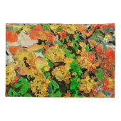 Retro olieverfschilderij: Van Gogh Monet Kussensloop (Achterkant)