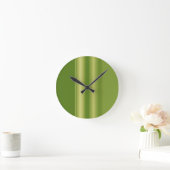 Retro Olive Green Wall klok (Huis)