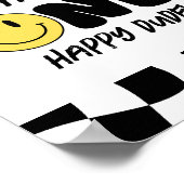 Retro One Happy Dude première Affiche de bienvenue (Coin)