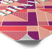 Retro ontwerp, Wees dapper Poster (Hoek)