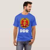 Retro Oost-Duits (DDR, DDR) Ostdeutschland T-shirt (Voorkant volledig)