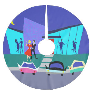 Retro Open House Party kerstboomrok Kerstboom Rok